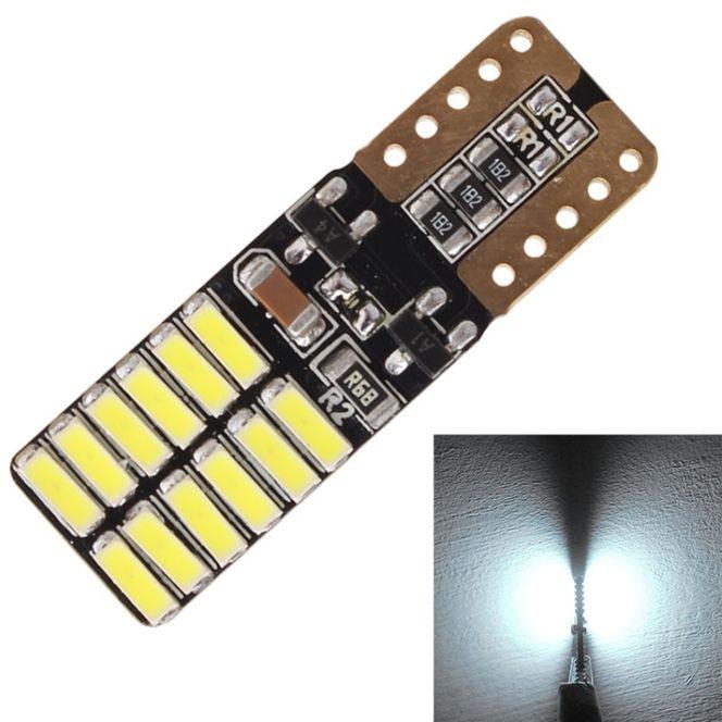 2 PCS T10-4014-24smd LED Decode Car Clearnce Reading Lamp