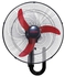 Fresh El Shabah Wall Fan 20 Inch Without Remote Control With 3 Speed - 3 Blades - Black
