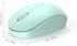 seenda Wireless Mouse, 2.4G Noiseless Mouse with USB Receiver - Portable Computer Mice for PC, Tablet, Laptop with Windows System - Mint Green