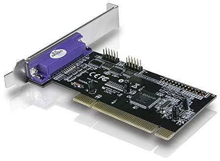 بطاقة مضيف PCI 2+1 سيريال وموازي من Vantec (أسود) UGT-PC2S1P