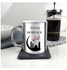 Keep Calm And Wait For Azan Ramadan Mubark Print Coffee Mug Silver 350ml