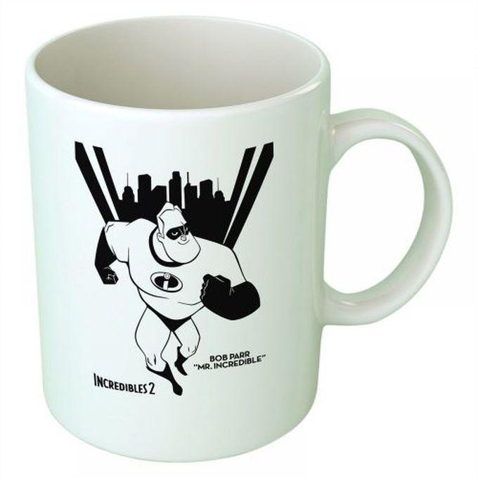 Incredibles 2 Ceramic Mug - White/Black