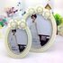 Hot Selling 7 Inch 10 Inch Pearl Picture Frame with Diamond Pearl Pendulum Wedding Photo Frame Birthday Gift Item