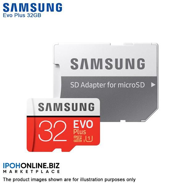 Samsung EVO Plus 32GB 95R/20W Class 10 FHD microSD Memory Card with SD Adapter