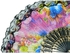 Generic Hand Painted Folding Fan - Multicolor