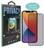 Privacy Tempered Glass Screen Protector For iPhone 12 / 12 Pro Black