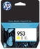 HP 953 Yellow Original Ink Advantage Cartridge - F6U14Ae