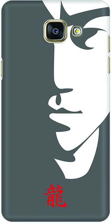 Stylizedd Samsung Galaxy A7 (2016) Slim Snap Case Cover Matte Finish - Tibute - Bruce Lee (Grey)