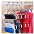 Fashion 3 Pc S-Shaped Heavy Trouser Hanger-Stainless Steel-Organizer