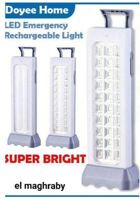 Emergency Rechargeable Light Big LED 1pcs White