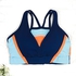 Dominion DONNA CARIOCA High Impact Sports Bra for Women, High Support and Removable Pad Cropped Top for Fitness Workout. Yoga Pilates Running.