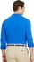 Polo Ralph Lauren Blue Cotton Shirt Neck Polo For Men
