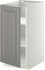 METOD Base cabinet with shelves - white/Bodbyn grey 40x60 cm