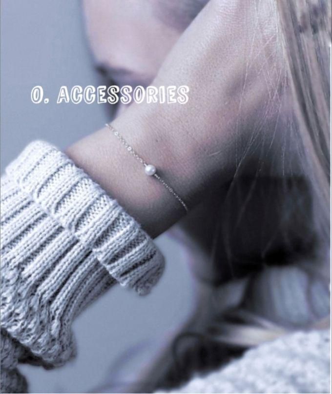 O Accessories Bracelet White Pearl _silver Chains _ Metal _ White Pearl