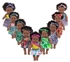 Generic Black Doll African Girl Baby Doll Toy For Kids Fashion Play