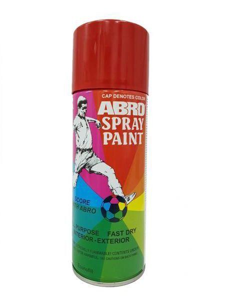 Abro Aerosol Spray Paint- Red