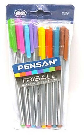 Set Of 8 Ballpoint Pen Multicolour