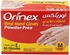 Orinex gloves clear powder free medium size