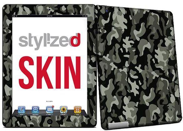 Stylizedd Premium Vinyl Skin Decal Body Wrap For Apple Ipad 2 (2011, 2nd Gen) - Camo Mini Urban Night