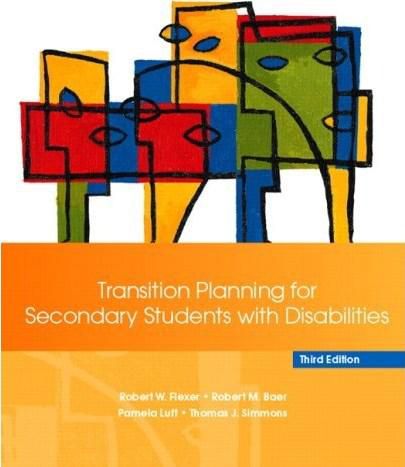 Transition Planning for Secondary Students with Disabilities (3rd Edition)