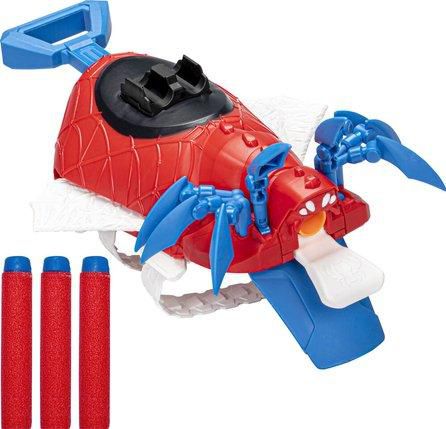 Arachno Blaster Spiderman – Nerf Marvel Mech Strike Mechasaurs