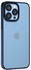 ديفيا جراب ظهر لهاتف أيفون 15 بلس & 14 بلس PC مغناطيسي Glimmer Series (6.7) - أزرق