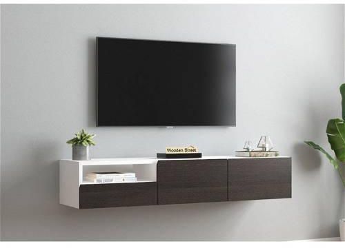 TV unit, 150 cm, White/brown - B2