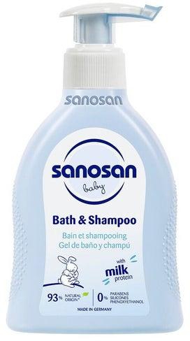 Sanosan Baby Bath&Shampoo for delicate skin 200 ML