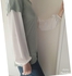 Styley مكملات الحجاب لون أوف وايت (ثلاث قطع) : ياقة وأكمام بلوزة وجيبة بفتحات من الجنبين