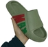 Men's And Youth's Medical Rubber Slippers, Olive Color