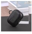 PU Leather Protective Case Cover For Apple AirPods 3 With Hook - Black