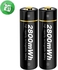 Beston 2PCS AA Micro USB Rechargeable Battery 2800mAh