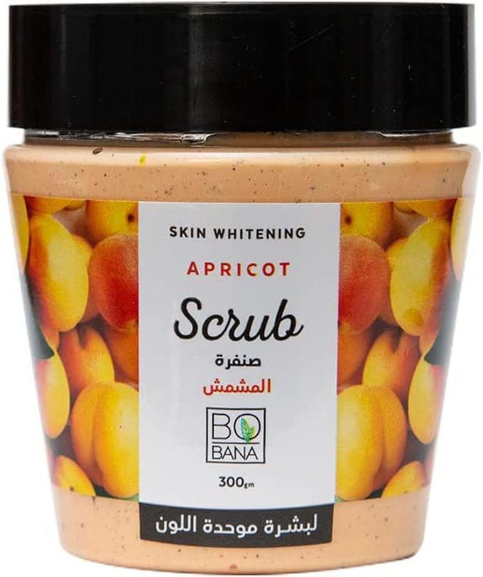 Bobana Body Scrub With Apricot For Skin Lightening&Nourishment 300g