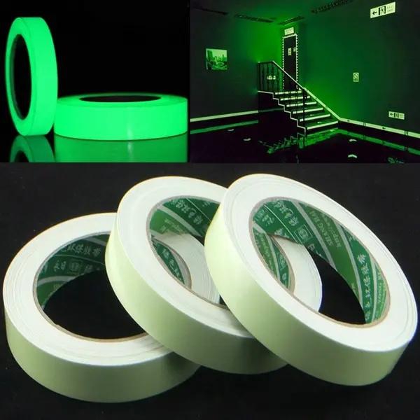 15mm x 3M/Roll Luminous Tape Self-adhesive Glow In The Dark Safety Stage Home  Tape