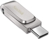 ذاكرة فلاش سانديسك الترا لوكس بمنفذ USB-C سعة 128 GB وسرعة 150 ميجا/ثانية وUSB 3.1 الجيل الاول