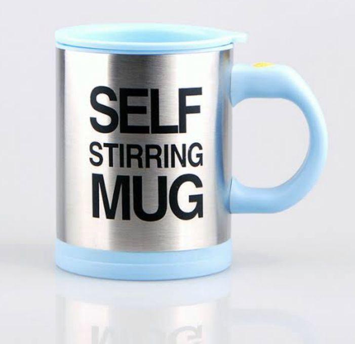 Automatic Self Stirring Stainless Steel Coffee Mug