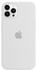 Silicone Case Cover For Apple iPhone 12 Pro 6.1inch White