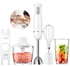 ibsun Electric Hand Blender 600W – 5-in-1 Multi-Functional Stick Blender with Food Processor, Frother, and Attachments – Perfect for Baby Food, Smoothies