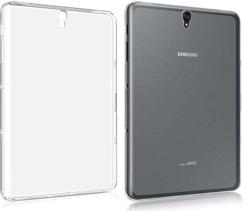 كفر حماية بلاستيك مرن لون أوف وايت (أبيض ثلجي) لجهاز سامسونج جالكسي تاب موديل Samsung Galaxy Tab S3 SM-T825  SM-T820 حجم الشاشة 9.7 انش