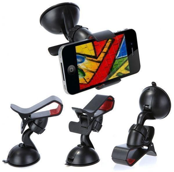 Universal Car Mount Bracket Holder Stand iPhone Cellphone GPS MP4 PDA tablet Accessories