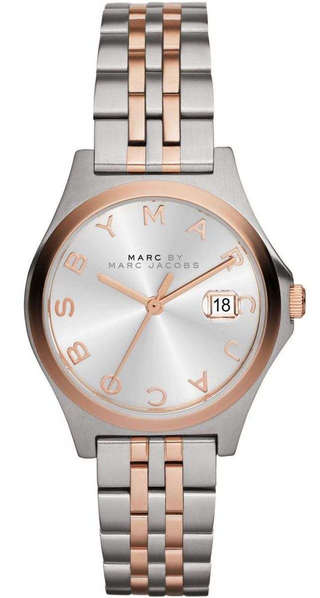 Marc by Marc Jacobs The Slim Women's Silver Dial Stainless Steel Band Watch - MBM3353