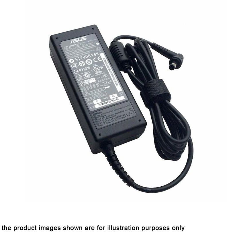 Asus Compatible 19V 3.42A 65W 5.5*2.5 PIN AC Adapter (Black)