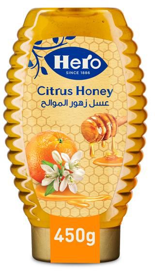 Hero Citrus Honey Squeeze- 450 gm