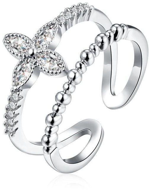 Fashion Korean Style Finger Ring - Silver