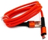 Ldnio LS63 Mobile Phone Cables 2.4A Fast Charging Type-C USB Cable 1M - Red