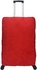Travel Plus, Classic Luggage Cover Nylon, Size 26 Inch, Red