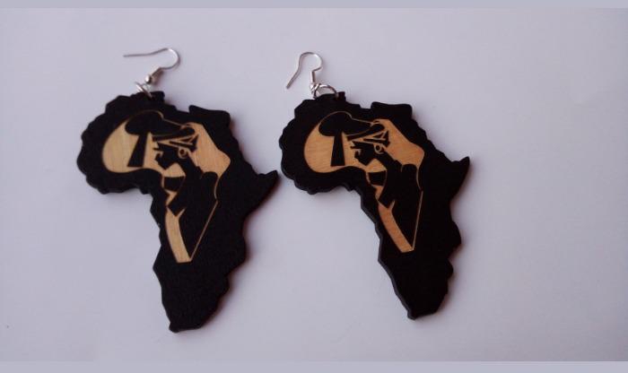 Beautiful African Print Earrings😍