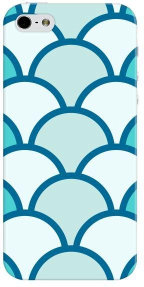 Stylizedd Premium Slim Snap Case Cover Matte Finish for Apple iPhone SE / 5 / 5S - Fish scales