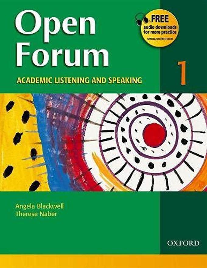 Oxford University Press Open Forum 1: Student Book