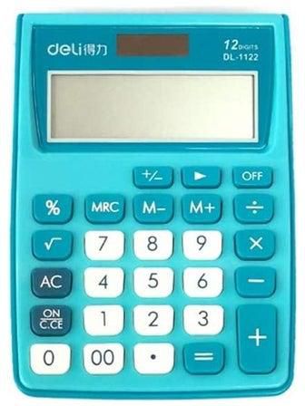 Solar Calculator Blue